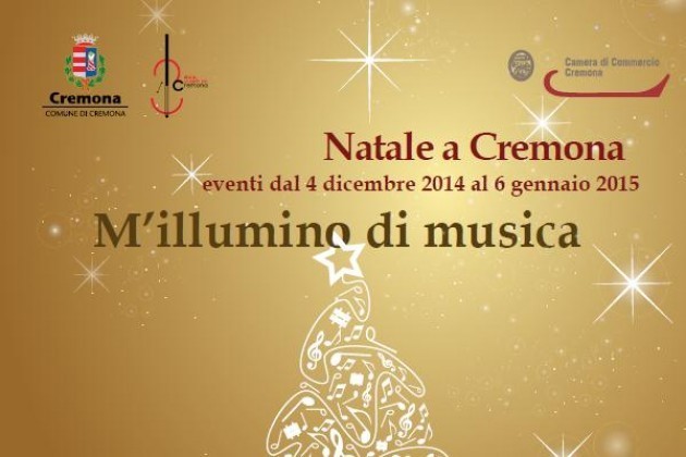 ‘M’Illumino di Musica’, a Cremona fine settimana prenatalizio ricco di eventi