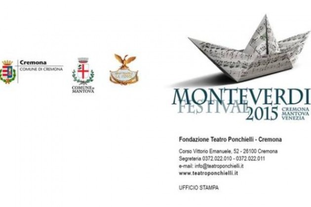 Festival Monteverdi, grandi concerti tra Cremona, Mantova e Venezia