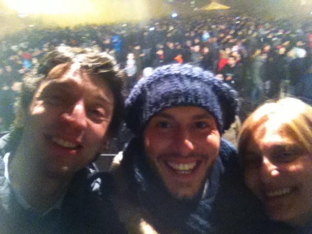 Capodanno in p.zza Stradivari a Cremona con i saluti del Sindaco Galimberti