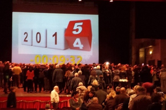 Grande successo il Capodanno 2015 al Teatro Ponchielli di Cremona