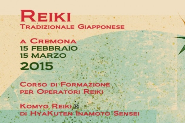 Due corsi di formazione a Cremona per operatori shiatsu e operatori reiki
