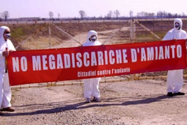 Positive le prese di posizione contro la discarica di amianto di Cappella Cantone (CR).
