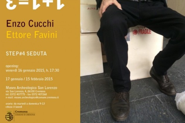 Arte a Cremona, ‘Step #4 | Seduta’ di Enzo Cucchi al Museo Archeologico