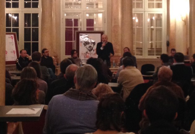 Grande successo con Marco Paolini al Caffè del Teatro di Cremona