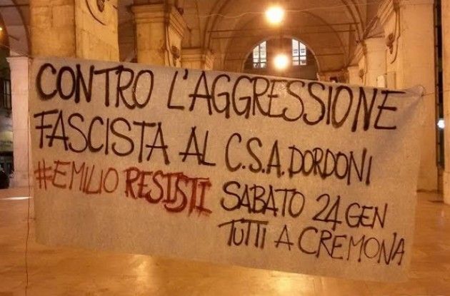 Nuove adesioni all'appello della Giunta di Cremona e delle Associazioni partigiane per la manifestazione di sabato 24 gennaio