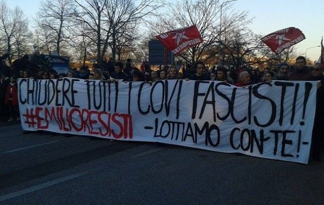 Cremona, la manifestazione antifascista nazionale indetta dal Centro Dordoni #emilioresisti