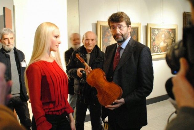 L'omaggio del ministro Dario Franceschini a Cremona