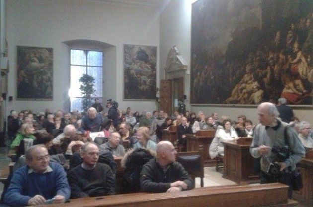 Cremona nell' economia globale . Carlo Cottarelli  fa il pieno in sala quadri