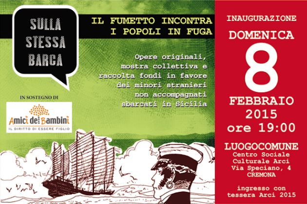 A Cremona la mostra ‘Sulla stessa barca’, asta benefit al Circolo Arcipelago