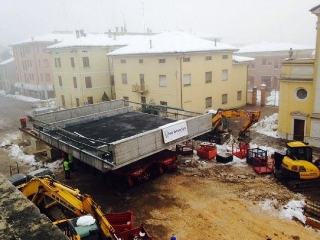 Cremona Operazioni decisive in via Brescia, varo del manufatto prosegue