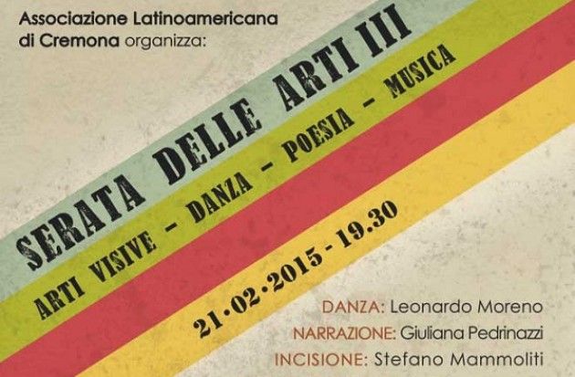 Cremona. Terza serata delle arti