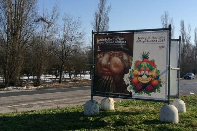 E l’Arcimboldo fa capolino anche lungo la tangenziale di Cremona