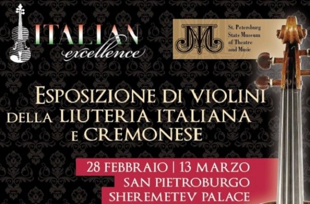 Le eccellenza della Liuteria italiana e cremonese a San Pietroburgo