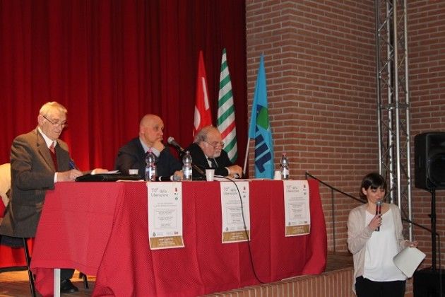 70° Anniversario della Liberazione Iniziativa Cgil, Cisl e Uil Cremona