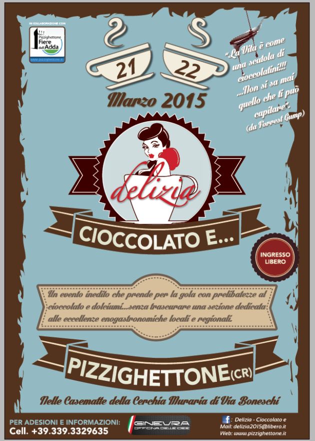 Dolce weekend in provincia di Cremona, a Pizzighettone ‘Delizia cioccolato e…’