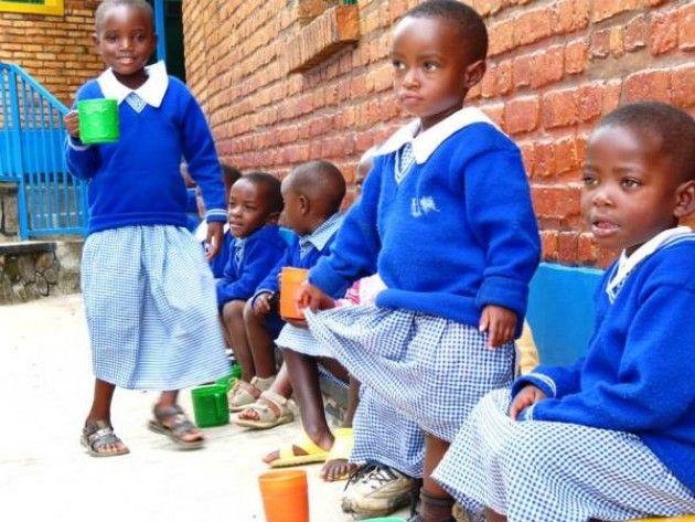 Al via il primo anno scolastico dell’asilo di Muyanza, in Ruanda settentrionale