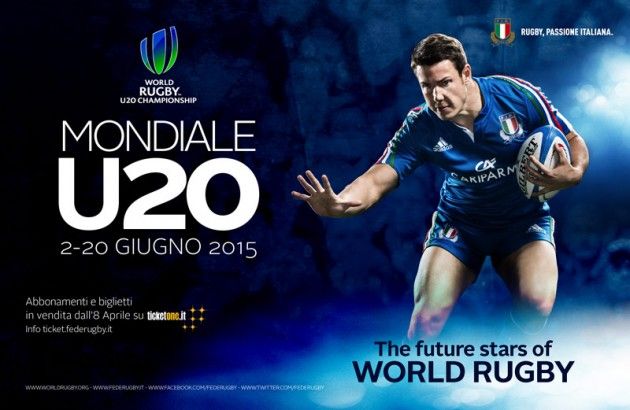 Mondiali Under 20 di rugby con finale a Cremona, da domani biglietti disponibili