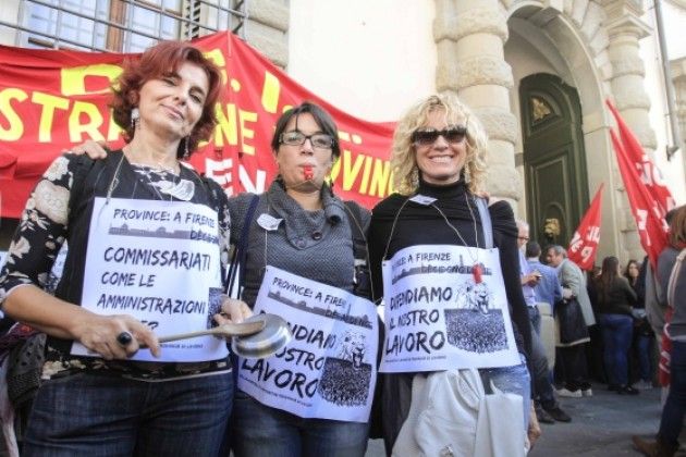 Manifestazione a Roma I dipendenti delle Province: 'siamo pronti a occupare'