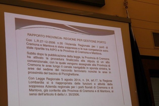 Porti di Cremona e Mantova: quale futuro?