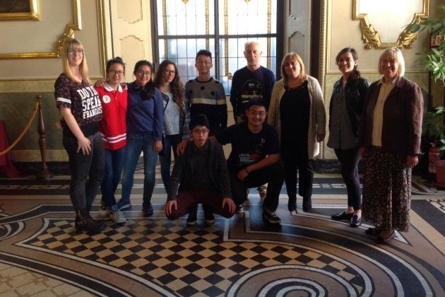 I ragazzi di Intercultura a Cremona, ricevuti a Palazzo Comunale