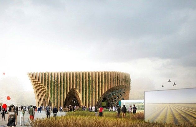 Expo, pronto Padiglione Francia in legno e smontabile, in collaborazione con l'Italia