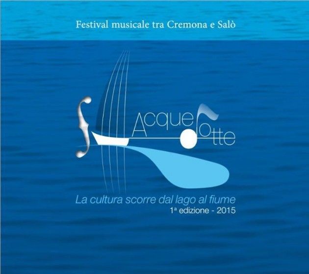 Da Salò a Cremona arriva ‘Acquedotte’, la cultura scorre dal lago al fiume