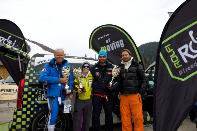 Rolfi premia i vincitori dei Campionati Italiani Disabili FISIP Sci Alpino