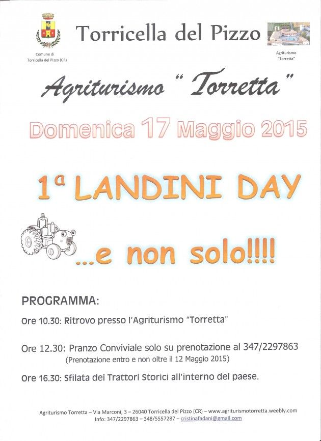 Provincia di Cremona, a Torricella del Pizzo pranzo e sfilata di trattori storici