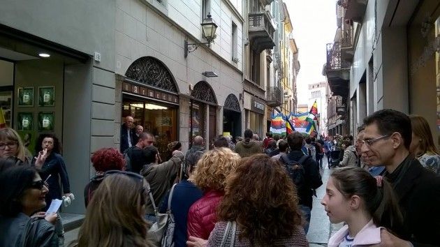 (video) 25 aprile a Cremona. Immagini dal corteo per il 70° della Liberazione