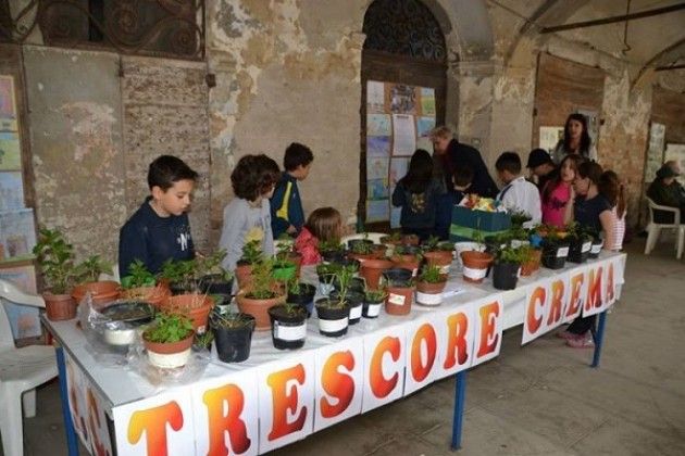 Non chiamiamole erbacce. Alunni di Trescore Cremasco al SeMiScambi di Castelponzone