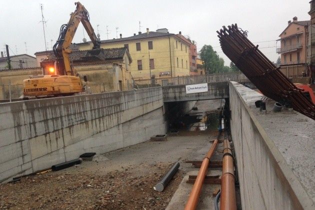 Sottopasso di Via Brescia a Cremona, entro metà maggio cantiere terminato