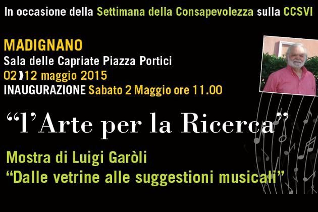Le opere del grande artista di Cremona Luigi Garòli in mostra a Madignano