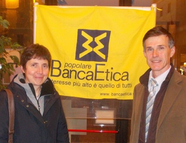 Banca Etica Cremona .E' venuta a trovarci la dott.sa Emanuela Ghinaglia.