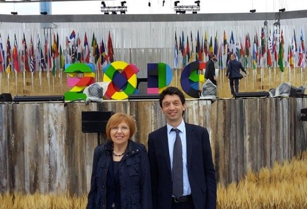 Galimberti e M. Ruggeri  all’Expo Anche a Cremona siam pronti alla vita