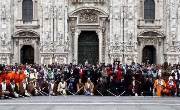Milano Star Wars Day migliaia di fan hanno partecipato all’evento.