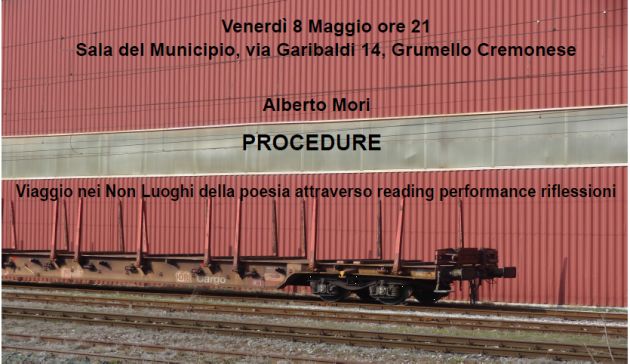I non luoghi della poesia di Alberto Mori, presentazione a Grumello Cremonese