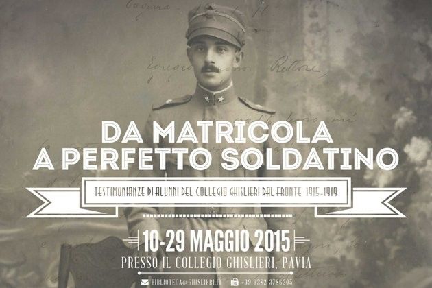 A Pavia 'Da matricola a perfetto soldatino', gli studenti e la Grande Guerra