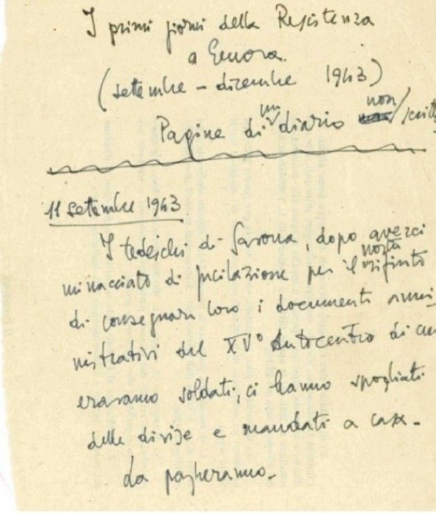 Mauthausen: Il ‘Diario non scritto’ di Franco Antolini