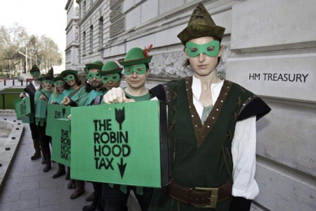 Robin Hood Tax . Raccogliere un milione di firme