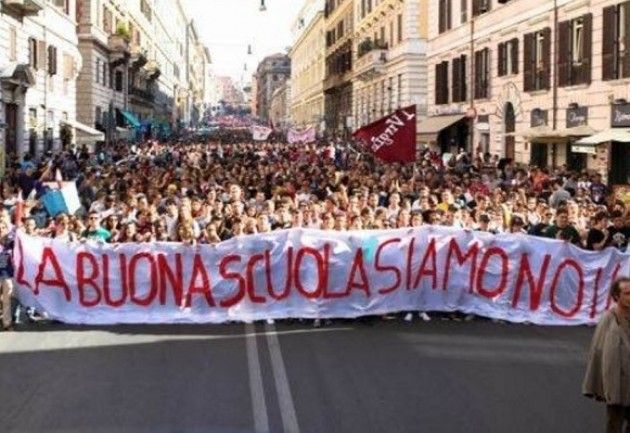 La buona scuola . Continua la mobilitazione anche a Cremona