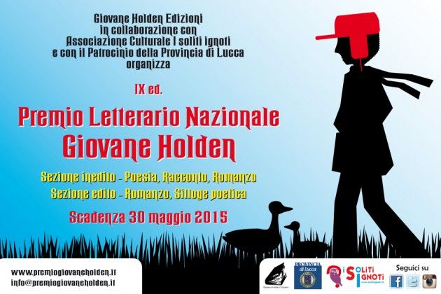 IX edizione del Premio Letterario Nazionale Giovane Holden, 10 giorni alla scadenza