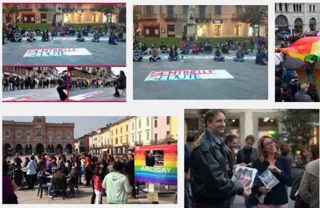Casalmaggiore. Le ‘Sentinelle in piedi ’ portano odio nei confronti delle persone omosessuali