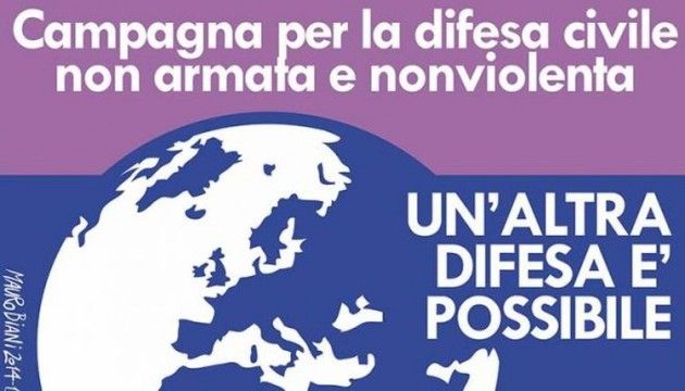 Difesa Civile Non Armata e Non Violenta. Consegnate le firme al Parlamento