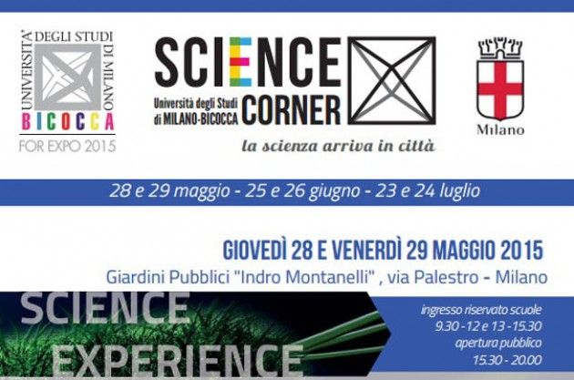 Milano, con Science Corner la scienza si racconta in città