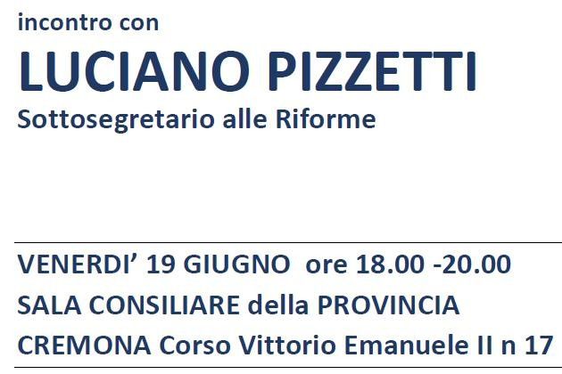 Anci Lombardia e Lega delle Antonomie, a Cremona un incontro con Luciano Pizzetti
