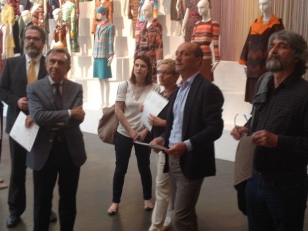 Varese Il Presidente Vincenzi in visita al MUSEO MA*GA DI GALLARATE