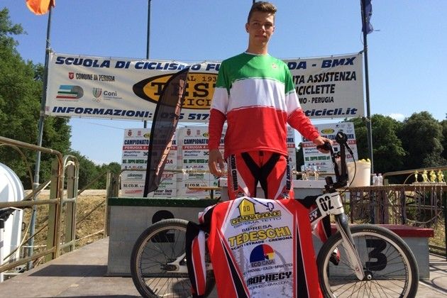 Bmx Action Cremona, uno strepitoso Martii Sciortino vola sul tetto d’Italia
