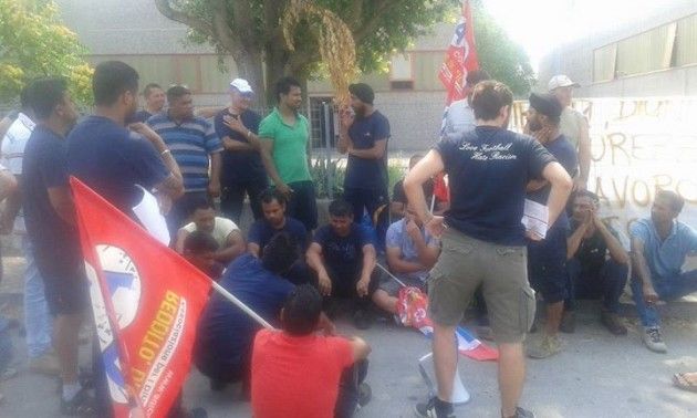 Concluso per oggi lo sciopero dei lavoratori della Composad di Viadana (MN)