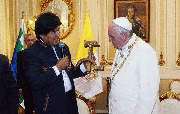 Il punto di Rosario Amico Roxas. Cristo benedice il lavoro