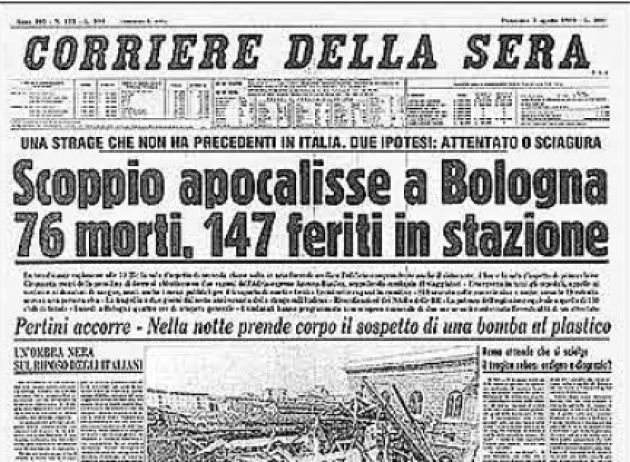 2 Agosto 1980 - 2 Agosto 2015 Strage fascista alla Stazione di Bologna 85 morti e 200 feriti